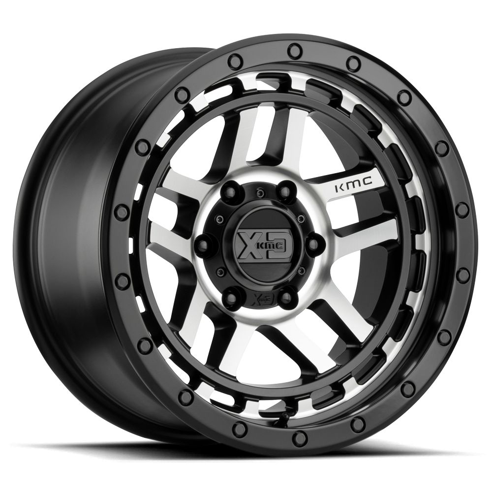 XD Wheel XD140 Satin Black Machined 